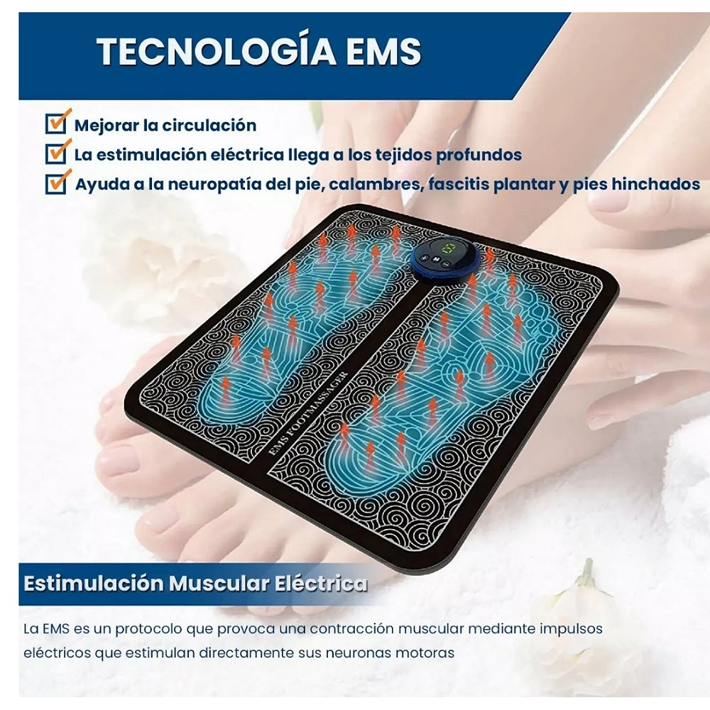 MASAJEADOR EMS MULTIFUNCIONAL PRO – FOOT RELAX