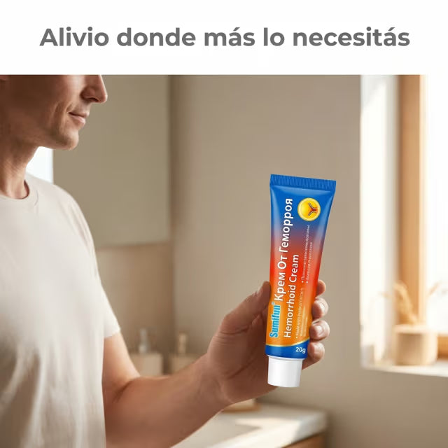 HemoRelief™ | Crema Avanzada para Hemorroides y Alivio Intenso