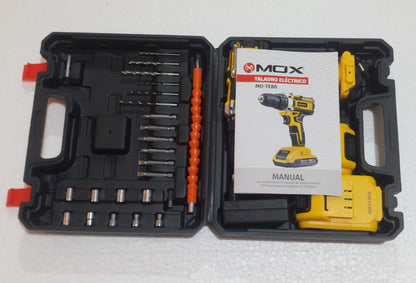 Mox Pro™ | Kit Taladro Multifuncional 10 en 1 21V