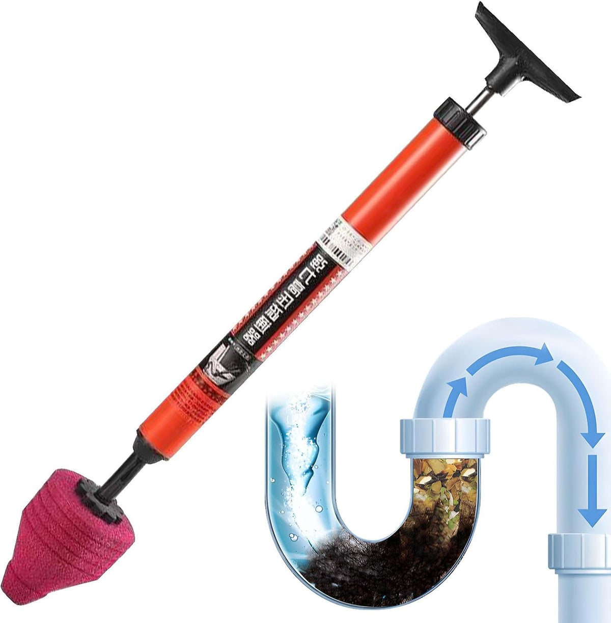 🚽 DESTAPADOR DE TUBERÍAS A PRESIÓN