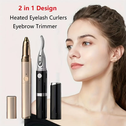 ✨ PERFILADOR Y RIZADOR ELÉCTRICO 3 EN 1 Cejas definidas. Pestañas más curvas.