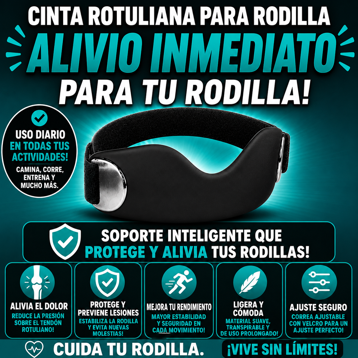 KneeFlex Pro™ | Soporte Inteligente para Rodillas