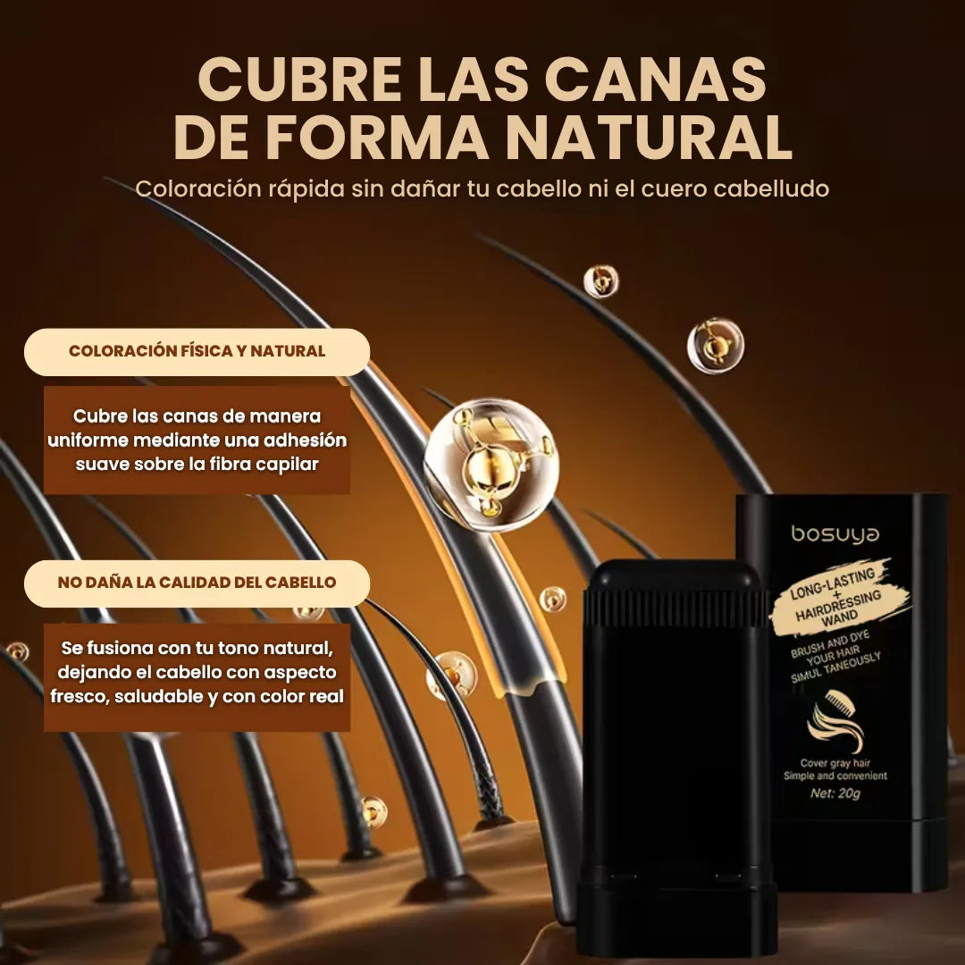 CoverHair™ – Cubre Canas Instantáneo en Barra