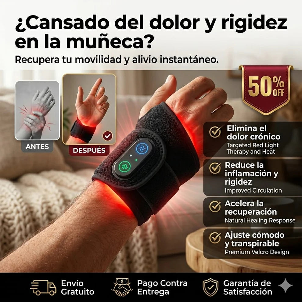 🖐️ WristTherm Pro™ | Muñequera Térmica Inteligente