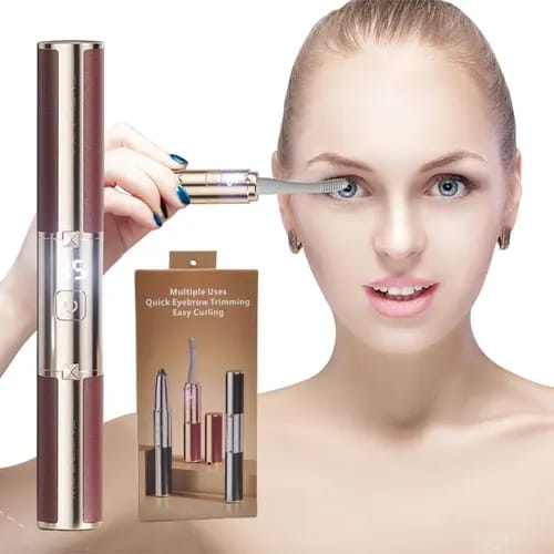 ✨ PERFILADOR Y RIZADOR ELÉCTRICO 3 EN 1 Cejas definidas. Pestañas más curvas.