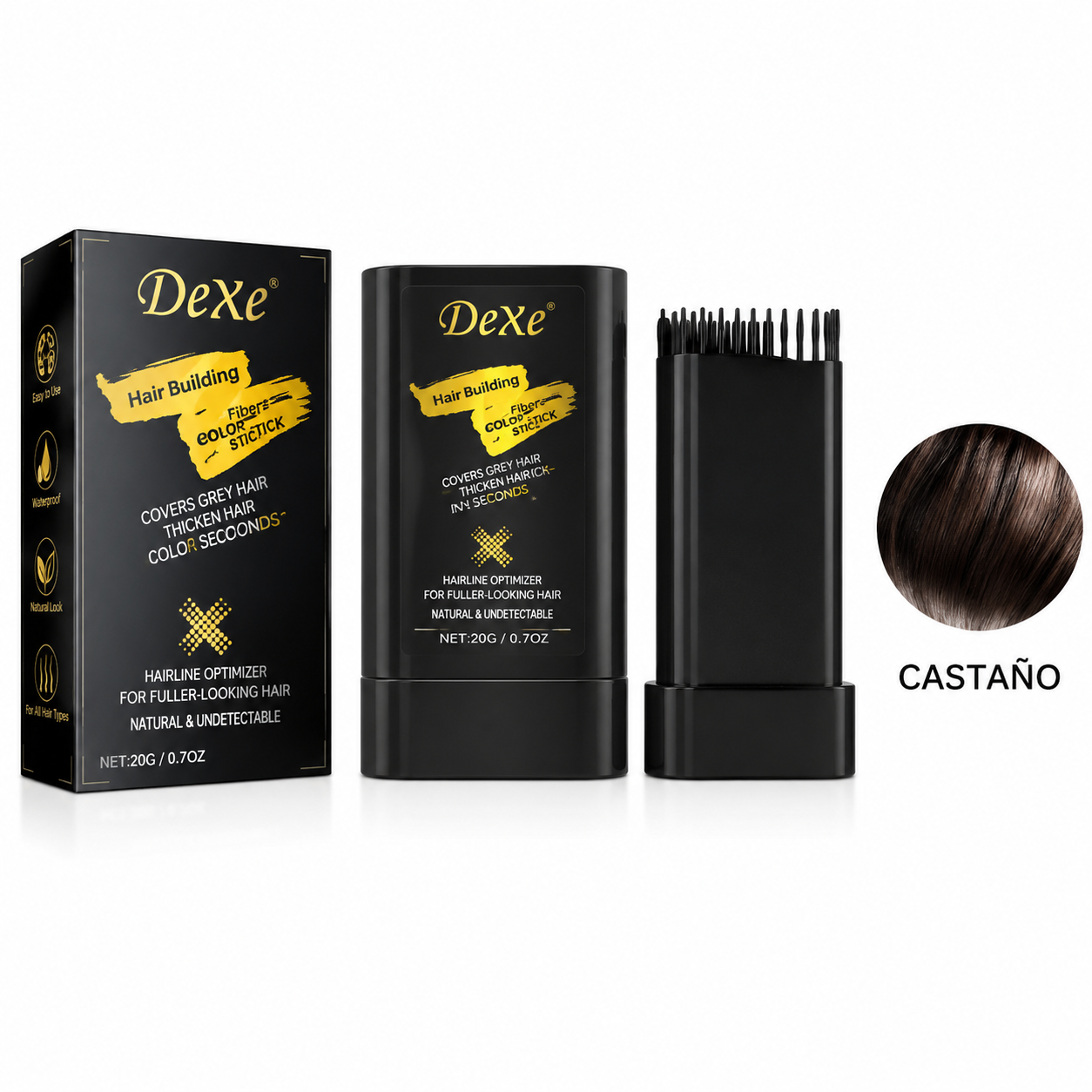 CoverHair™ – Cubre Canas Instantáneo en Barra