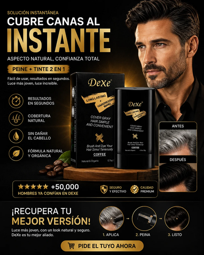 CoverHair™ – Cubre Canas Instantáneo en Barra