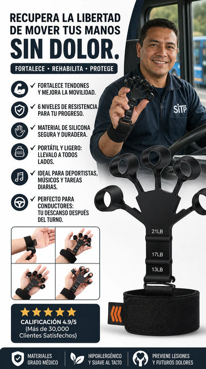 GripForce Pro™ | Ejercitador de Manos y Dedos