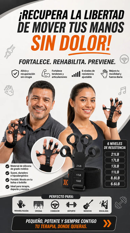 GripForce Pro™ | Ejercitador de Manos y Dedos