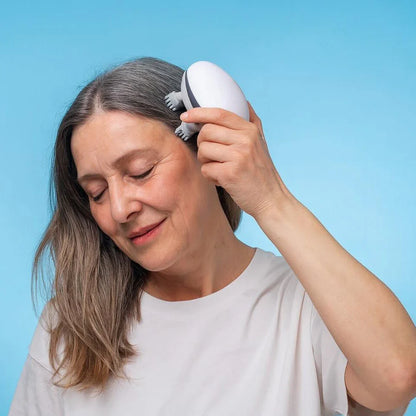 Masajeador 360º para el crecimiento del cabello y alivio del estrés 💆