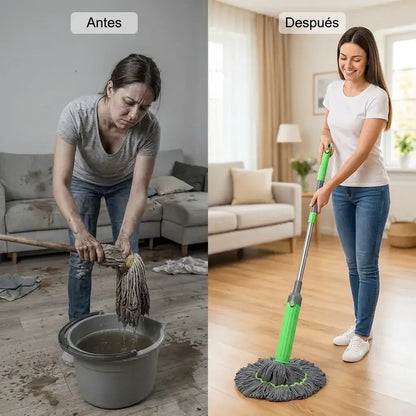 SpinClean 360°-Trapeadora Autoescurrible