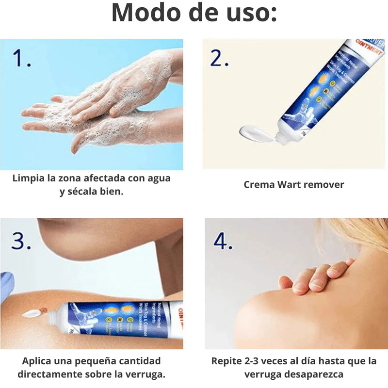 VerriClear™ | Crema Eliminadora de Verrugas